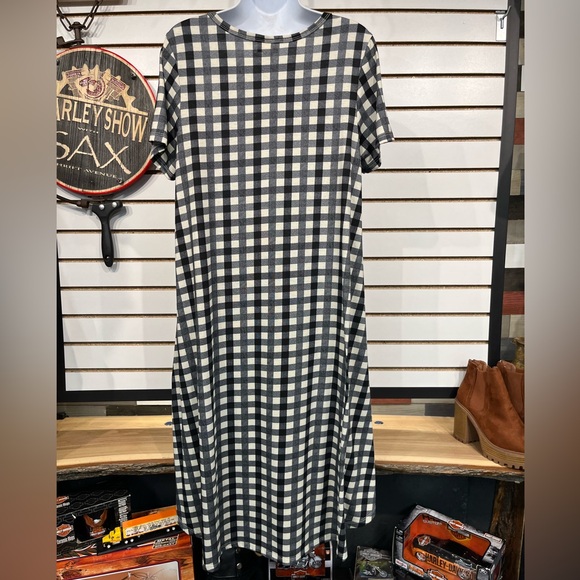 LuLaRoe Carly dress size medium - Picture 5 of 8